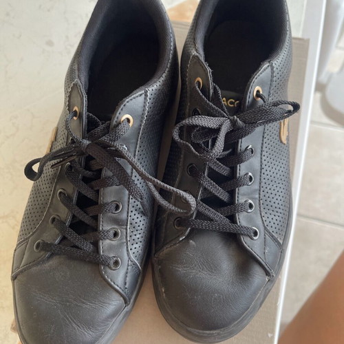 Lacoste shoes used black size 41