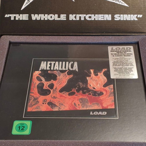 Metallica Load box set new, 15 CDs, 6 LPs, 4 DVDs