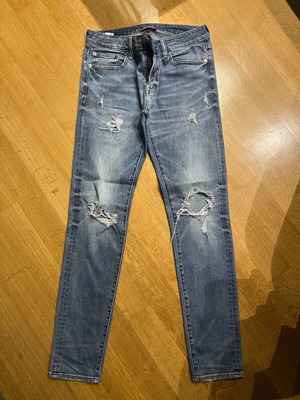 American Eagle men's jeans with rips like new, size 32x34