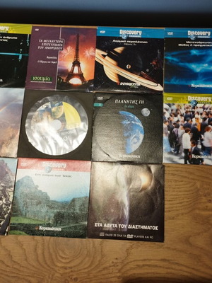 DVD διάφορα σαν καινούργια, σετ