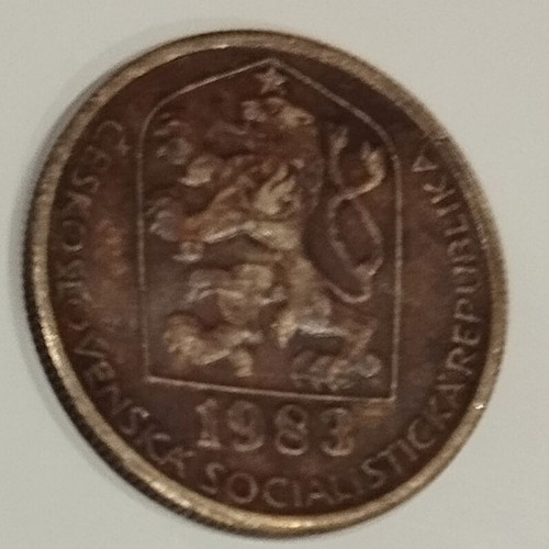 Collectible Czechoslovakia Coin 1983 used