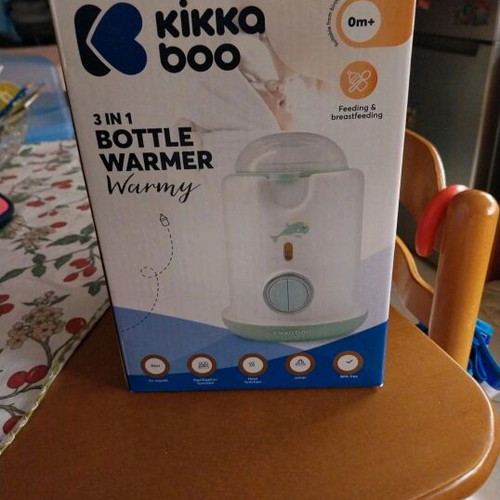 Kikka Boo Bottle Warmer Sterilizer like new with juice squeezer attachment