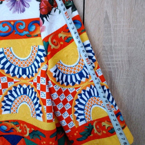 Primavera coat colorful like new, spring-summer with lining
