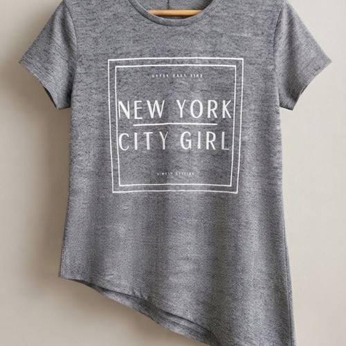 T-shirt one size gray like new, 50 cm armpit to armpit
