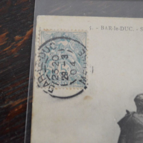 Postcard 1904 sent from France to Greece used