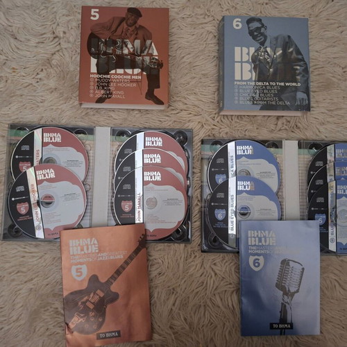 Box set The Masters and Greatest Moments of Jazz & Blues used, 5 CDs with booklet
