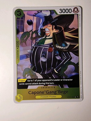 Capone Gang Bege One Piece Card Game OP04-100 Rare