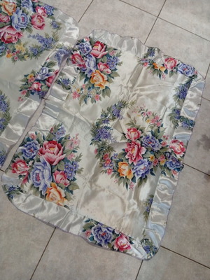 Large satin pillowcases, new