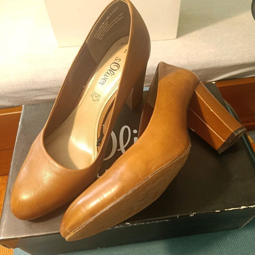S.Oliver pumps used, size 38, brown