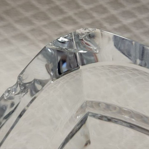 Crystal decorative bowl vase