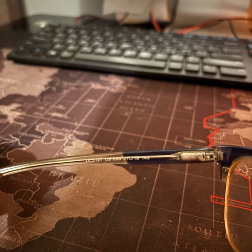 Diesel eyeglasses like new, gray and blue