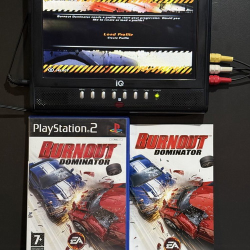 Burnout Dominator PS2 game used