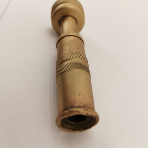 Brass watering nozzle used, vintage 1960