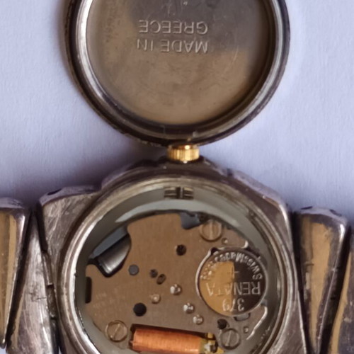 Folli Follie women's watch refurbished, silver plated, white and silver