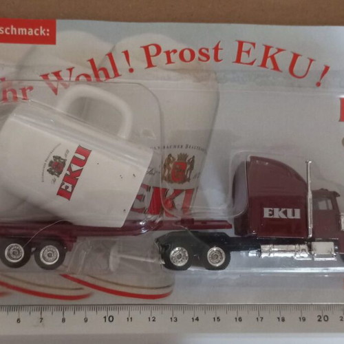 EKU Beer Promotional Truck H0 Scale New