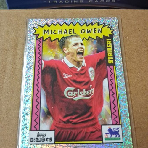 Michael Owen Topps Deckades 1990s like new