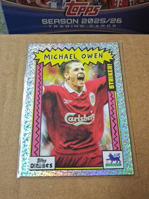 Michael Owen Topps Deckades 1990s like new