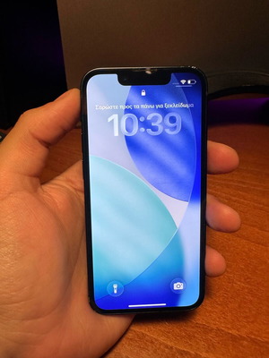 iPhone 13 Mini 128GB σαν καινούργιο, μαύρο με 100% υγεία μπαταρίας