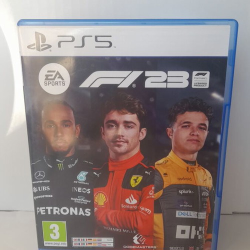 F1 23 PS5 like new, English edition, scratch-free