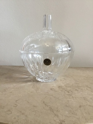Crystal Candy Dish RCR Royal Crystal Rock new