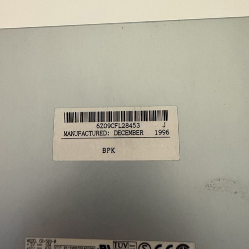 Early Matsushita CD-ROM Drive 1996 for Pentium/486 PC used