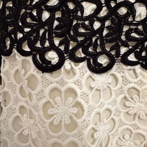 BSB dress used, size 42, black and white