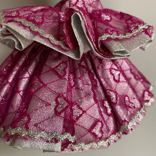 Vintage Puff Evening Dress for Bibi-Bo doll