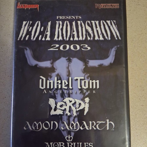W.O.A Roadshow 2003 live DVD, metal bands