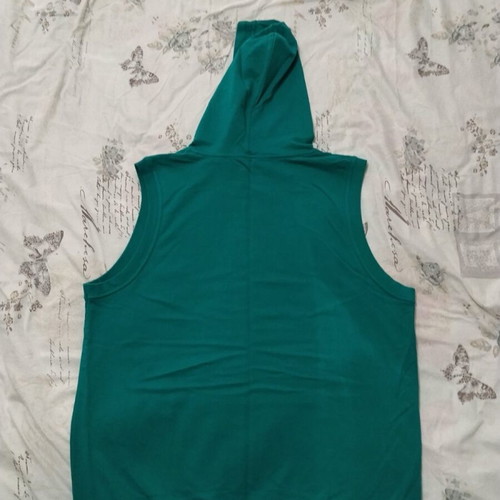 Paco & Co men's sleeveless shirt green like new XXL