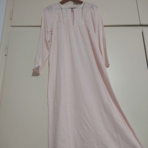 Cotton nightgown used, pink, size L