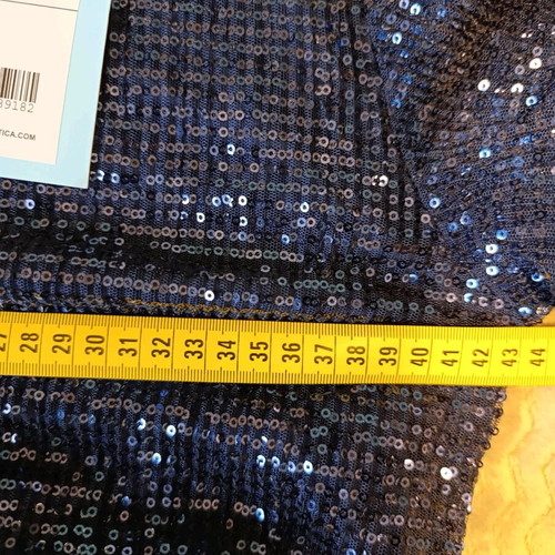 Compania Fantastica long formal dress with sequins new, blue