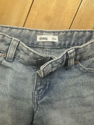 Baby denim shorts