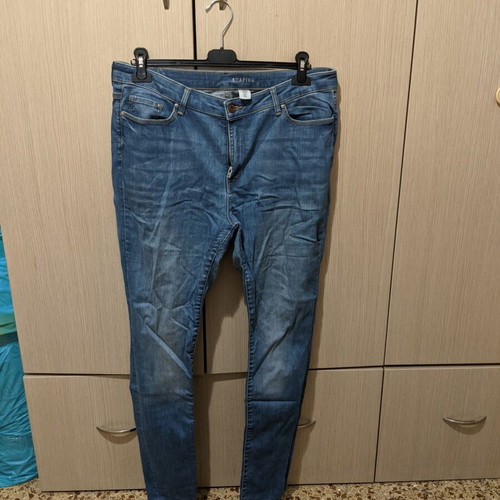 H&M Skinny Jeans size 48, regular waist, blue