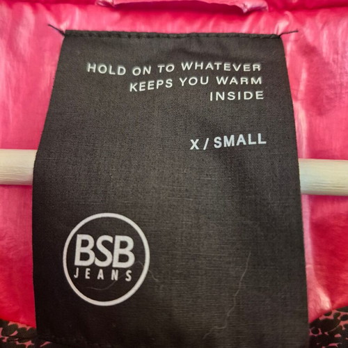 Bsb fuchsia jacket like new, size XS