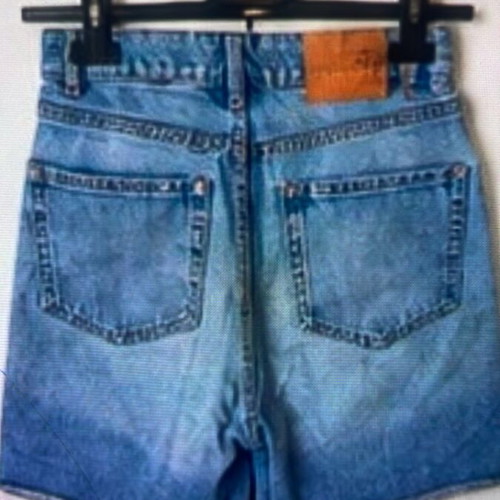 Stradivarius denim shorts, blue, size XXS