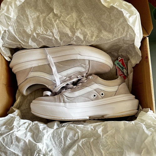 Vans Old School sneakers size 38 used, grey suede with minor flaws