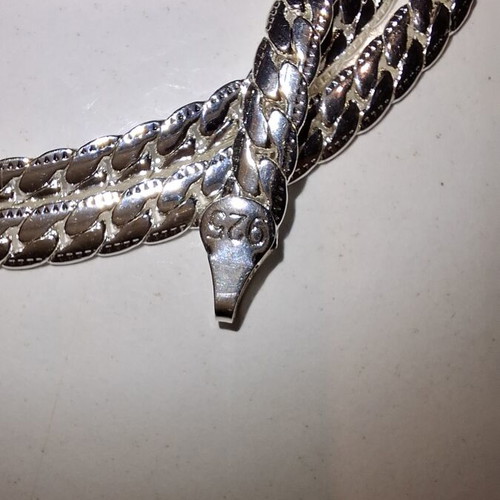 Chain 925 sterling silver, 49 cm, new
