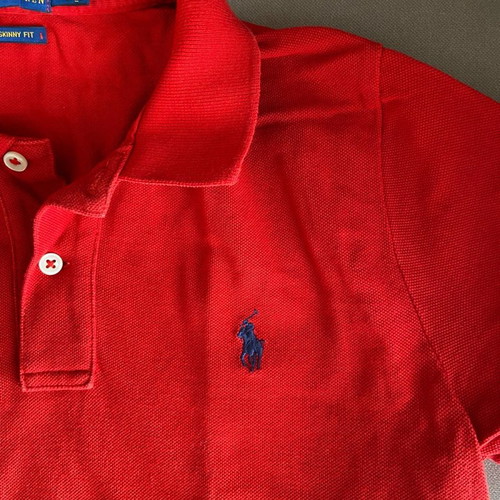 Polo Ralph Lauren blouse used, size Large, women's skinny fit