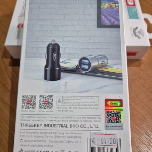 XO-CC30 car charger new