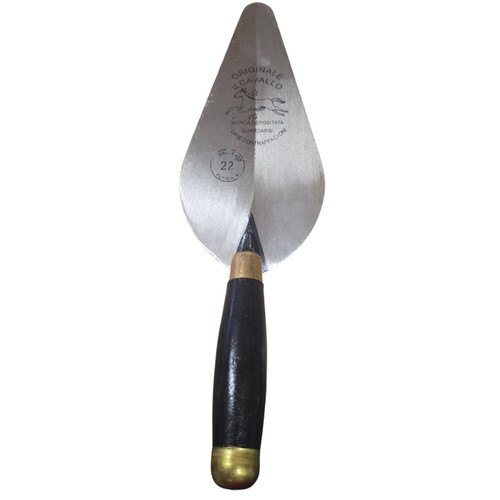 Ατσάλινο μυστρί κτιστών 220mm επαγγελματικό, made in Italy