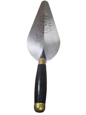 Ατσάλινο μυστρί κτιστών 220mm επαγγελματικό, made in Italy