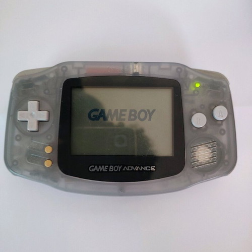 Game Boy Advance Pokémon Console used, original transparent gray buttons