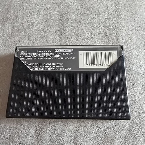 Scorpions Best of Rockers n' Ballads cassette used
