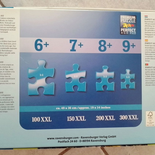 Ravensburger Dinosaur Puzzle 100 XXL pieces like new