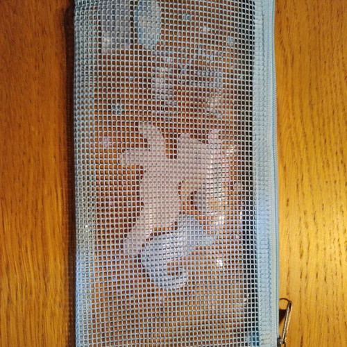 Pencil case with unicorn design