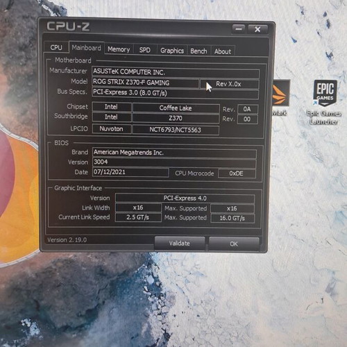 Asus ROG Z370-F LGA 1151 motherboard
