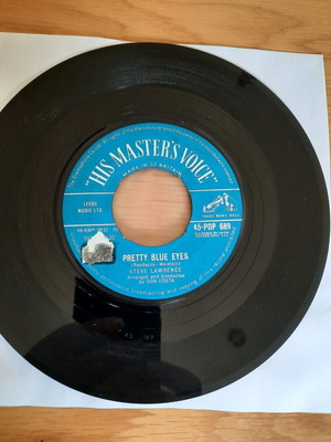 Steve Lawrence Pretty Blue Eyes record used, rock