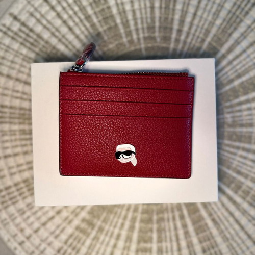 Karl Lagerfeld Ikon Small Wallet new, red