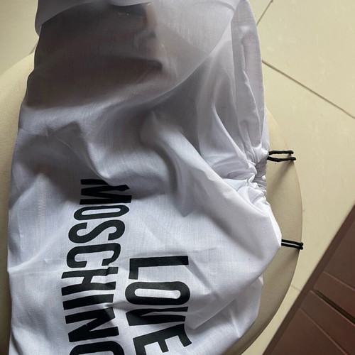 Love Moschino waist bag new, black and red