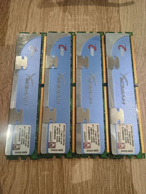 Kingston DDR2 4x1GB memory modules like new